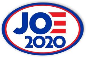 img 3 attached to 🚗 Joe Biden for President 2020 Work House Signs - Magnetic Car Magnet Bumper Sticker Oval 5.5"x3.5