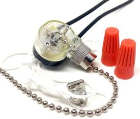 img 2 attached to 💡 Upgrade Your Ceiling Fan with the Zing Ear ZE-109 Ceiling Fan Light Lamp Canopy Replacement Pull Chain Switch (Nickel)