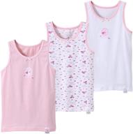 zegoo girls 3-pack butterfly print tagless cami tank tops: super soft cotton for unmatched comfort logo