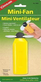 img 3 attached to Cool off in Style with Coghlan's Mini-Fan, Yellow: The Perfect Portable Fan for Any Occasion