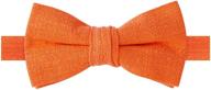👔 boys' linen blend bow ties - spring notion's versatile boys' accessories logo