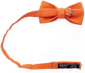 img 1 attached to 👔 Boys' Linen Blend Bow Ties - Spring Notion's Versatile Boys' Accessories