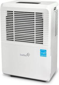 img 4 attached to 🌬️ Ivation Energy Star Dehumidifier - 4,500 Sq Ft Large-Capacity with Humidistat, Hose Connector, Auto Shutoff/Restart, Casters & Air Filter