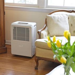 img 1 attached to 🌬️ Ivation Energy Star Dehumidifier - 4,500 Sq Ft Large-Capacity with Humidistat, Hose Connector, Auto Shutoff/Restart, Casters & Air Filter