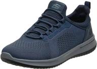 skechers relaxed fit delson brewton black men's shoes: fashion sneakers for superior style logo