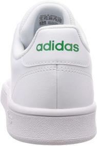 img 2 attached to 🎾 Adidas Advantage Tennis Shoes: Classic White with a Pop of Green