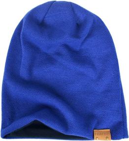 img 3 attached to 🧢 VECRY Men's Slouch Beanie Skull Cap for Winter and Summer - Long Baggy Hip-Hop Hat