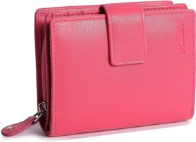 img 4 attached to SADDLER Ladies Fuschia Credit Wallet Women's Handbags & Wallets