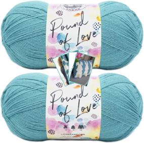img 4 attached to Lion Brand Pound Love Yarn Knitting & Crochet and Yarn