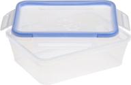 🍱 snapware total solution bpa-free rectangular plastic food storage set (8.5-cup, leak-proof, microwave/freezer/dishwasher safe, ideal for meal prep) логотип