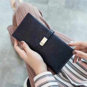 img 2 attached to 👛 TOPKULL Women's Bifold Wallet: Stylish Ladies Holder for Handbags & Wallets