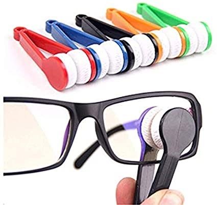 eyeglass microfiber spectacles cleaning eyeglasses 로고