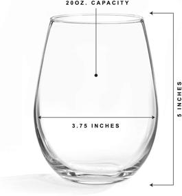 img 3 attached to 🍷 Bliss Collections Stemless Wine Glasses Set - Mr Right & Mrs Always Right, 20oz. Ideal Engagement, Bridal Shower, Bachelorette, Wedding Gift. LEAD FREE & BPA FREE.