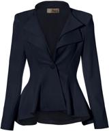 jk43864 hybrid company double office women's suiting & blazers - fashionable and functional attire logo