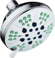 💦 experience ultimate luxury and hygiene with the hotel spa notilus antimicrobial high-pressure 4.3-inch luxury shower head! logo