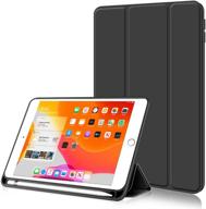 📱 kenke ipad 10.2-inch case with pencil holder - black | 9th/8th/7th gen (2021/2020/2019) logo