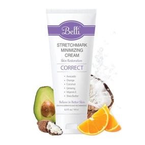 img 4 attached to 👋 Belli Skincare Stretchmark Minimizing Cream - 6.5 Ounces: Say Goodbye to Stretch Marks