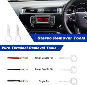 img 2 attached to Aodigesa 19 Pcs Trim Removal Tool Set for Car Panel/Dash/Door/Audio/Radio/Stereo - Blue, with Storage Bag