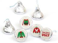 ugly sweater holiday christmas hersheys logo