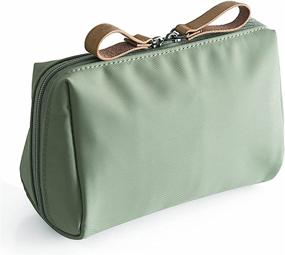 img 4 attached to Косметическая портативная сумка VVIITOP Emerald