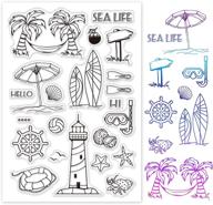 globleland silicone transparent decoration scrapbooking logo