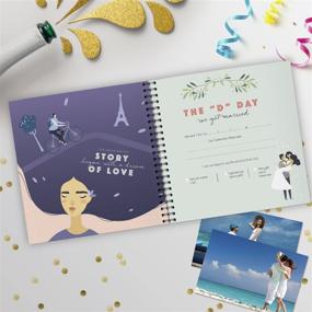 img 1 attached to 🌍 Honeymoon Travel Journal: A Record-Breaking Trip Together | Preserve Unforgettable Experiences with this Memory Album | Unique Present for Just Married Couples | Anniversary Gifts for Him and Her