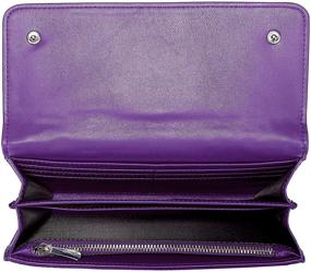 img 2 attached to 👜 PIJUSHI Crocodile Embossed Leather Women's Organizer Handbags & Wallets