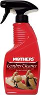 🧼 efficiently clean and restore leather surfaces with mothers 06412 leather cleaner, 12 oz. logo