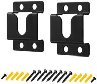 convenient soundbar wall mount bracket for vizio soundbar sb4051-c0 s3851w-d4 s4251w-b4 s5451w-c2 sb3651-f6 sb3851-c0 with screws - space-saving solution logo