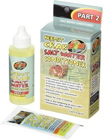 img 1 attached to 🦀 Enhance Your Hermit Crab's Habitat with the (3 Pack) Zoo Med Hermit Crab Salt Water Conditioner, 2.25-Ounce Each