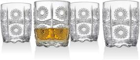 img 1 attached to Exquisite Five Piece Whiskey Decanter and Glasses Set: Elevate Your Whiskey Experience