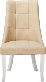 img 3 attached to 🪑 Set of 2 Kings Brand Milan Beige Vinyl Upholstered Kitchen Dinette Dining Room Side Chairs