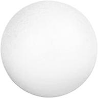 🔵 premium craft foam ball set – smooth styrofoam polystyrene balls for crafts (3" – 12 balls) logo