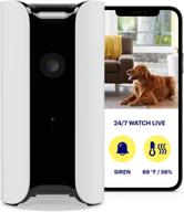 🏠 canary pro indoor home security camera: premium service (1 year free), 90db siren, climate monitor, 2-way talk, 30-day video history, motion detection, 1080p hd, alexa & google compatible, baby monitor logo