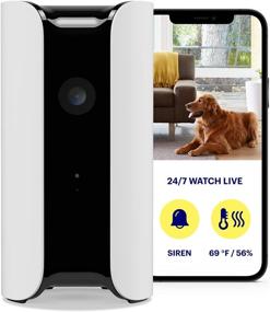 img 4 attached to 🏠 Canary Pro Indoor Home Security Camera: Premium Service (1 Year Free), 90dB Siren, Climate Monitor, 2-Way Talk, 30-Day Video History, Motion Detection, 1080p HD, Alexa & Google Compatible, Baby Monitor