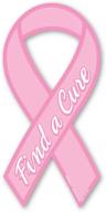 🎗️ pink cure ribbon by magnet america logo