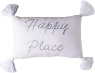 linen perch happy farmhouse pillow logo