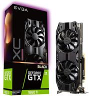 🎮 evga geforce gtx 1660 ti xc ultra black gaming - high-performance gpu with 6gb gddr6 and dual hdb fans logo