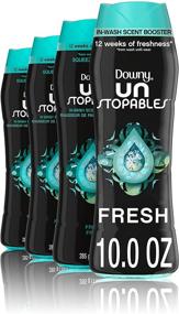 img 4 attached to 🌸 Downy Unstopables Scent Booster Beads, Fresh Fragrance, 10 oz, Pack of 4
