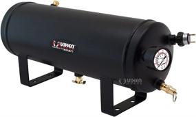 img 3 attached to 🚂 Vixen Horns 1.5 Gallon (6 Liter) Train/Air Horn Tank System Kit - 6 Ports, 150 PSI with Gauge, Switch, Safety Valve, and More!