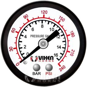 img 1 attached to 🚂 Vixen Horns 1.5 Gallon (6 Liter) Train/Air Horn Tank System Kit - 6 Ports, 150 PSI with Gauge, Switch, Safety Valve, and More!