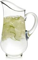 🥛 libbey atlantis 73 oz glass pitcher logo