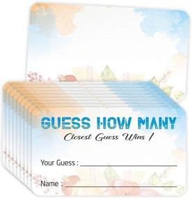 img 4 attached to Candy Guessing Game Cards - (Pack Of 100) 3