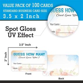 img 3 attached to Candy Guessing Game Cards - (Pack Of 100) 3