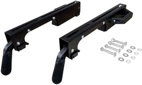 img 4 attached to 🔧 Set of 2 Miter Saw Stand Mounting Brackets for POWERTEC MT4000MBA