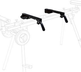 img 2 attached to 🔧 Set of 2 Miter Saw Stand Mounting Brackets for POWERTEC MT4000MBA