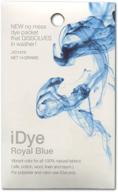 🔵 jacquard idye natural fabric dye: royal blue logo