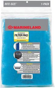 img 2 attached to 🐠 Customizable Bonded Filter Pad for Marineland Aquarium Filters - Perfect Fit for Any Setup