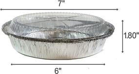 img 2 attached to Plastic Disposable Aluminum Roasting Cooking