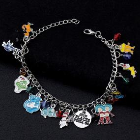 img 2 attached to YiYuYiHua Dr. Seuss Bracelet: Cat in The Hat Classic Cartoon Charm Bracelet Gift Box - Premium Quality Cosplay Jewelry Series for Everyday Wear by Boys and Girls